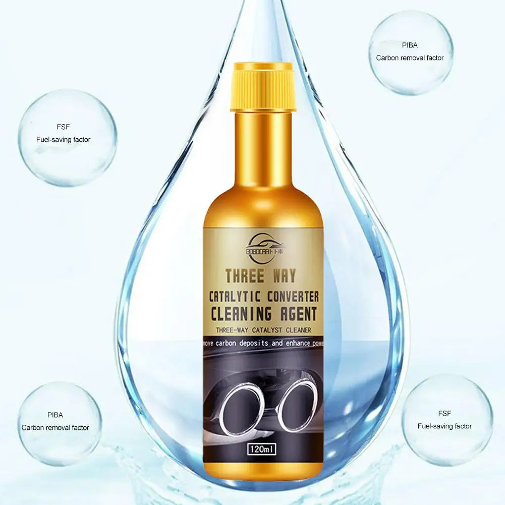 Engine Carbon Cleaner-Carbon Removal & Exhaust Purification, Improves Fuel Efficiency & Engine Performance, Reduce Harmful Gas