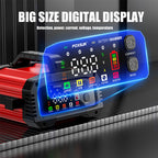 25A/15A Smart Car Battery Charger Car Booster Pulse Repair Portable